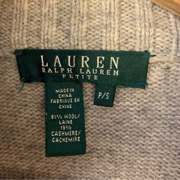 Ralph Lauren Wool Cashmere Long Sweater Vest - Picture 5 of 5